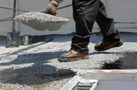 find rated Leath flat roofing replacement companies