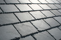 Leath slate roof